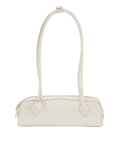 Small Le Teckle, &pound;995, Handbags, White, Leather, Front view